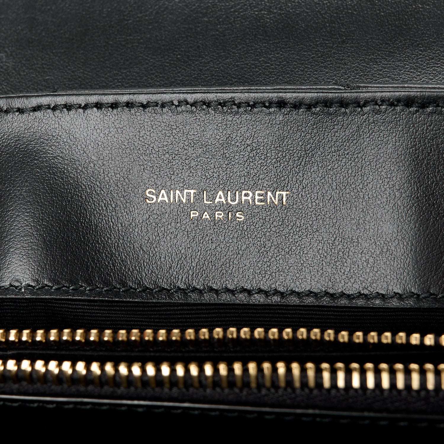 Saint Laurent Calfskin Y Quilted Monogram Small Loulou Chain Satchel Black 6 of 11