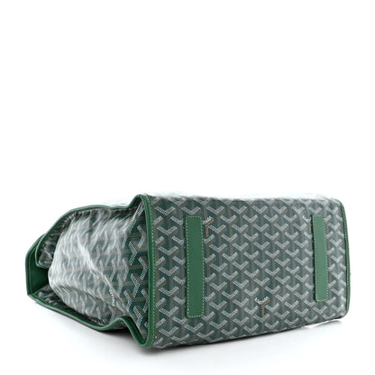 Goyard Goyardine Saint Leger Soft Briefcase Backpack Green 4 of 10