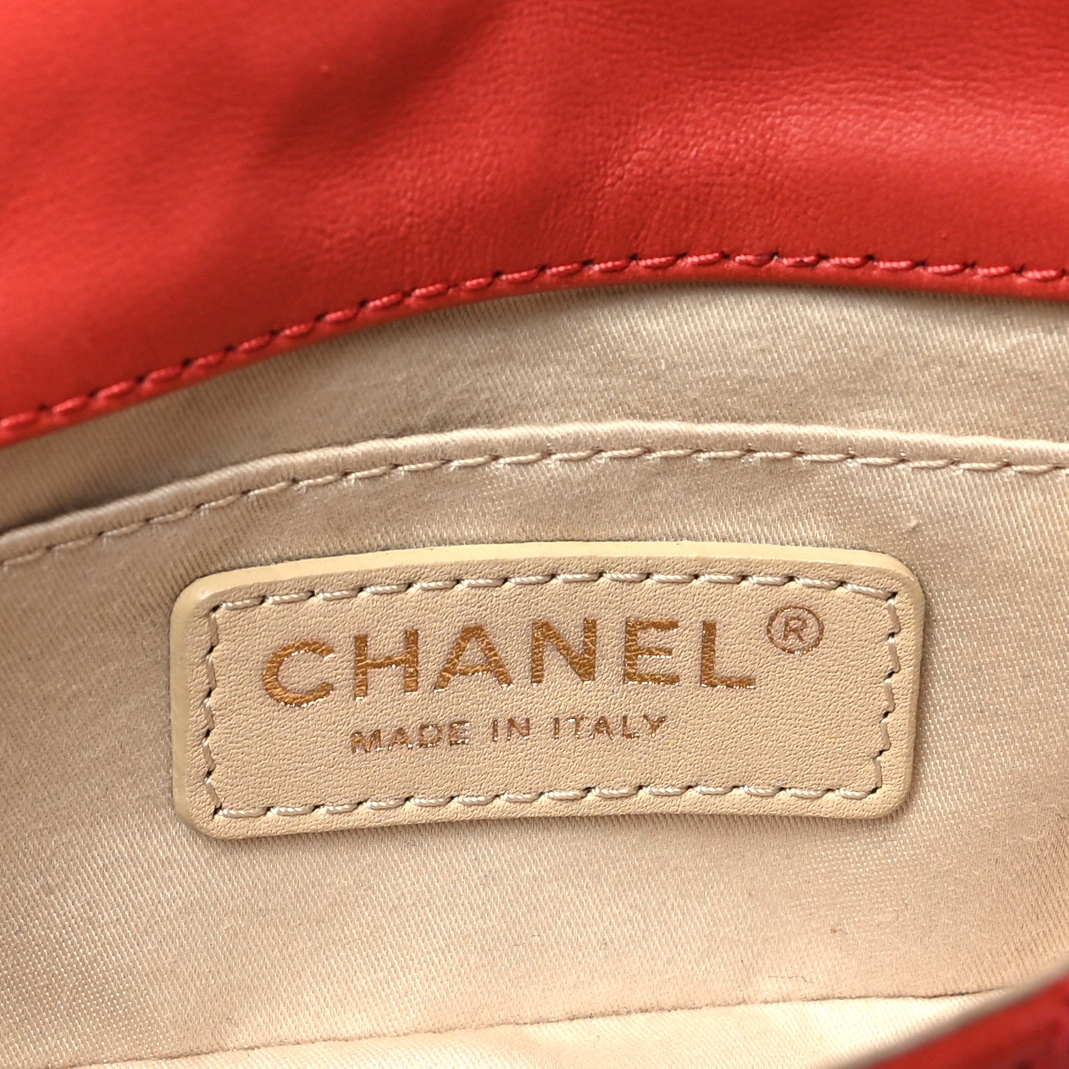 Chanel Lambskin Quilted Extra Mini Cruise Charm Flap Coral 6 of 11