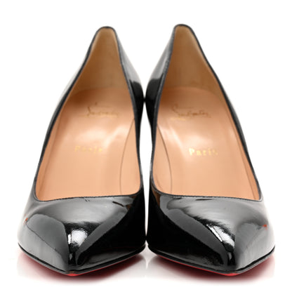 Christian Louboutin Patent Piou Piou 85 Pumps 39 Black 2 of 8