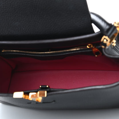 Louis Vuitton Taurillon Capucines GM Black 4 of 8