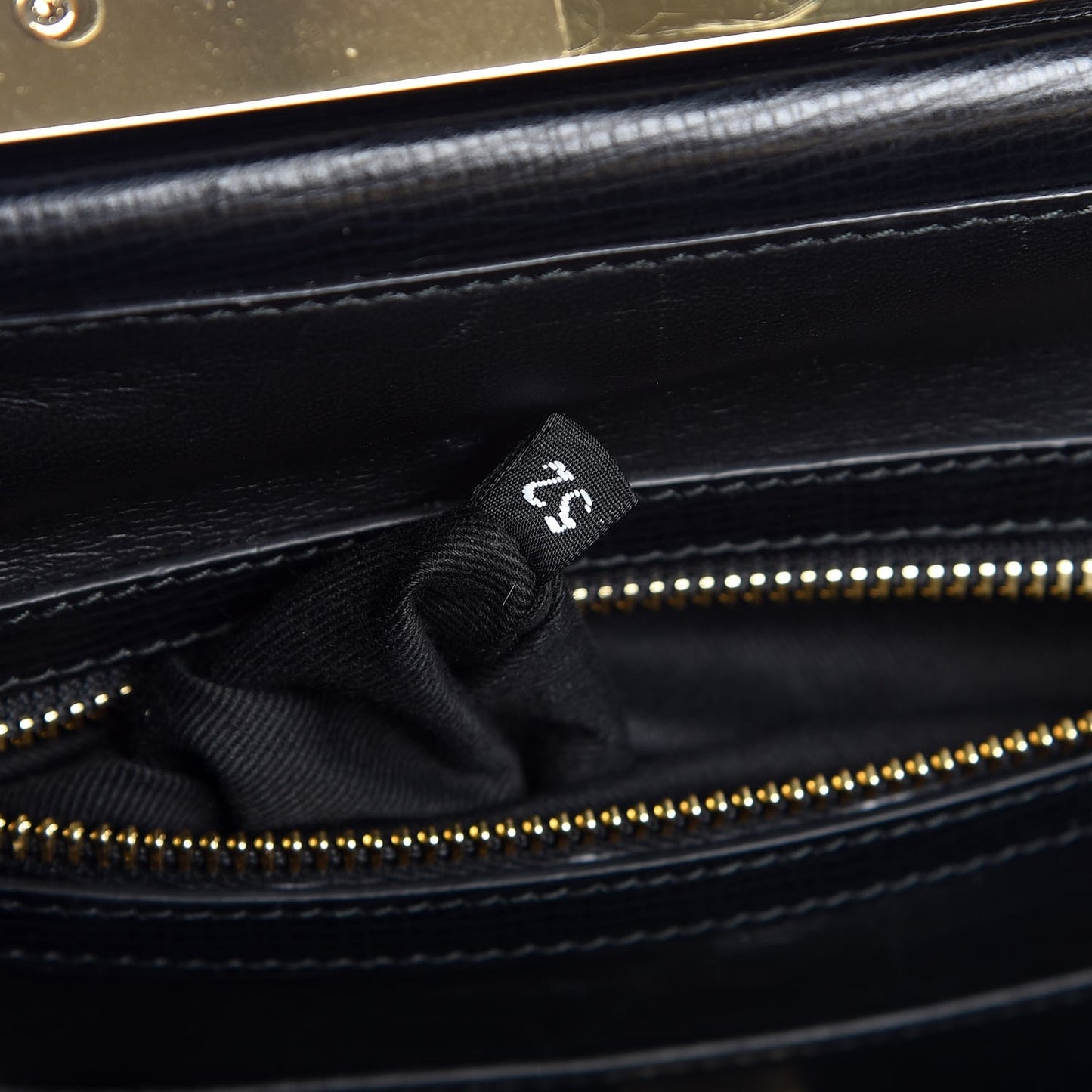 Dauphine Embroidered Studded Mini Palmellato Black
