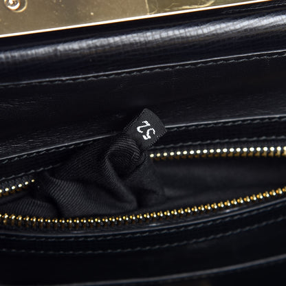 Dolce & Gabbana Dauphine Embroidered Studded Mini Palmellato Black 7 of 11