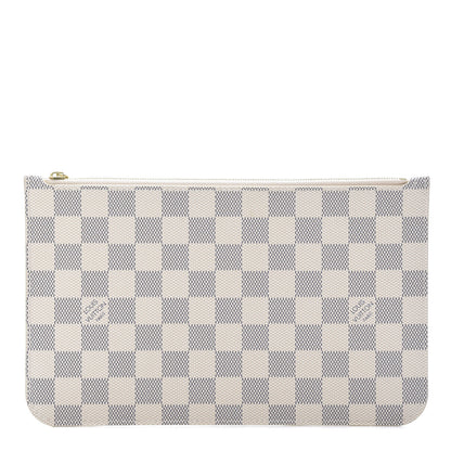 Louis Vuitton Damier Azur Neverfull MM GM Pochette 1 of 8