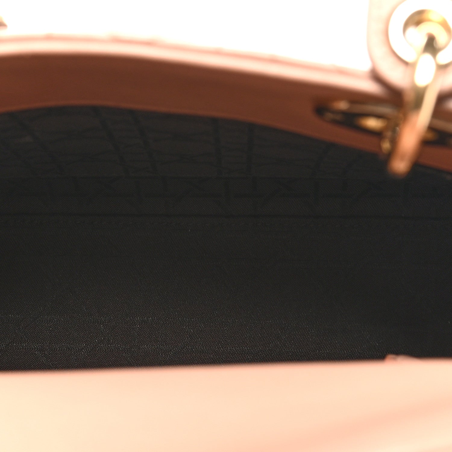 Christian Dior Lambskin Cannage Small My ABCDior Lady Dior Blush 4 of 9