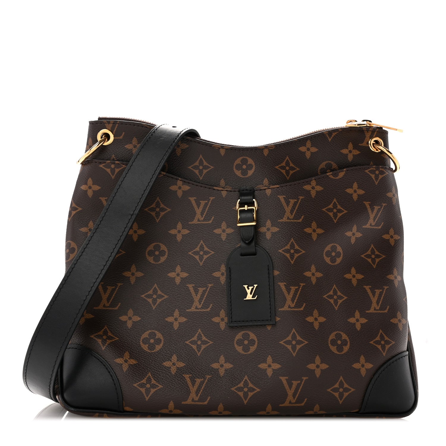 Louis Vuitton Monogram Odeon MM Black 1 of 9