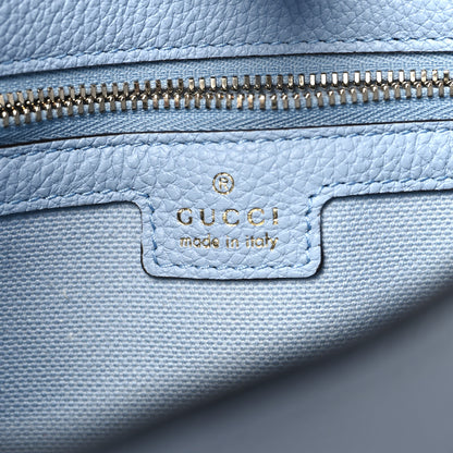 Gucci Grained Calfskin Mini Jackie 1961 Hobo Light Blue 6 of 10