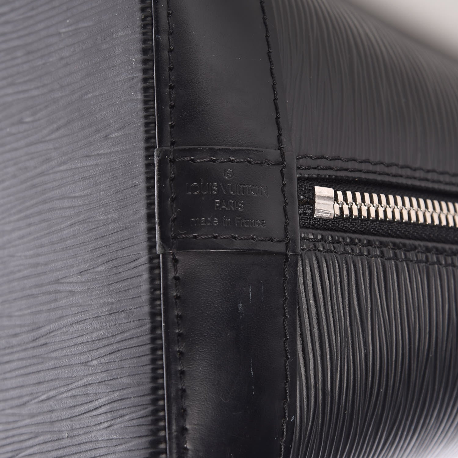 Louis Vuitton Epi Alma PM Black 6 of 18