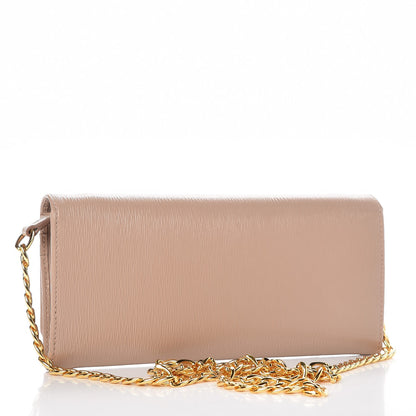 Prada Vitello Move Oro Chain Wallet Cammeo 3 of 7
