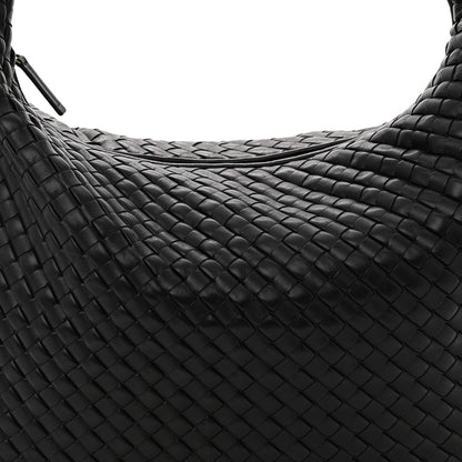 Bottega Veneta Supple Nappa Intrecciato Maxi Veneta Black 8 of 10