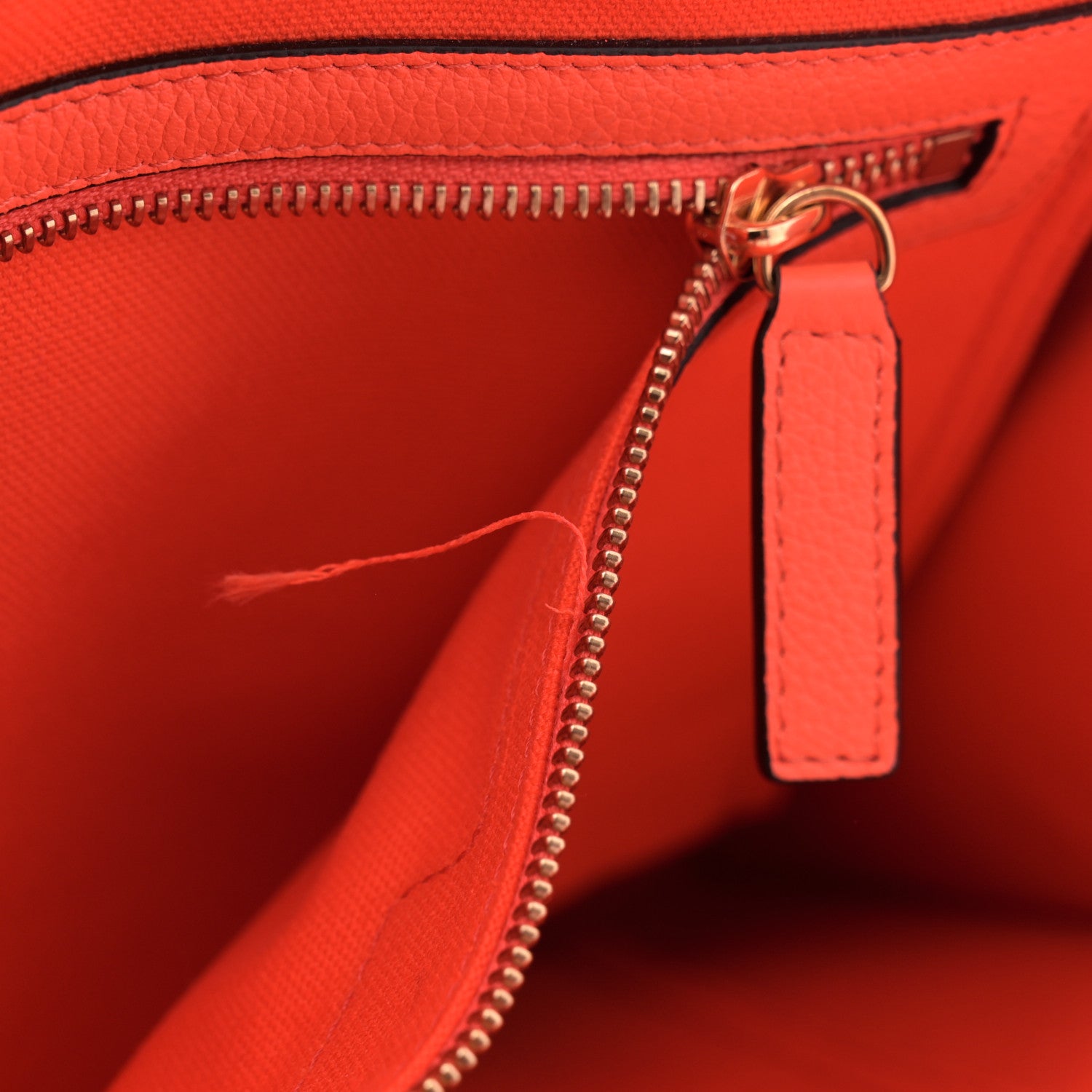 Versace Canvas Calfskin Large La Medusa Tote Bag Orange 10 of 13