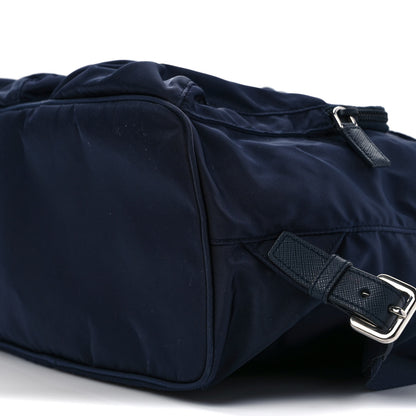 Prada Nylon Vela Large Backpack Navy 7 of 7