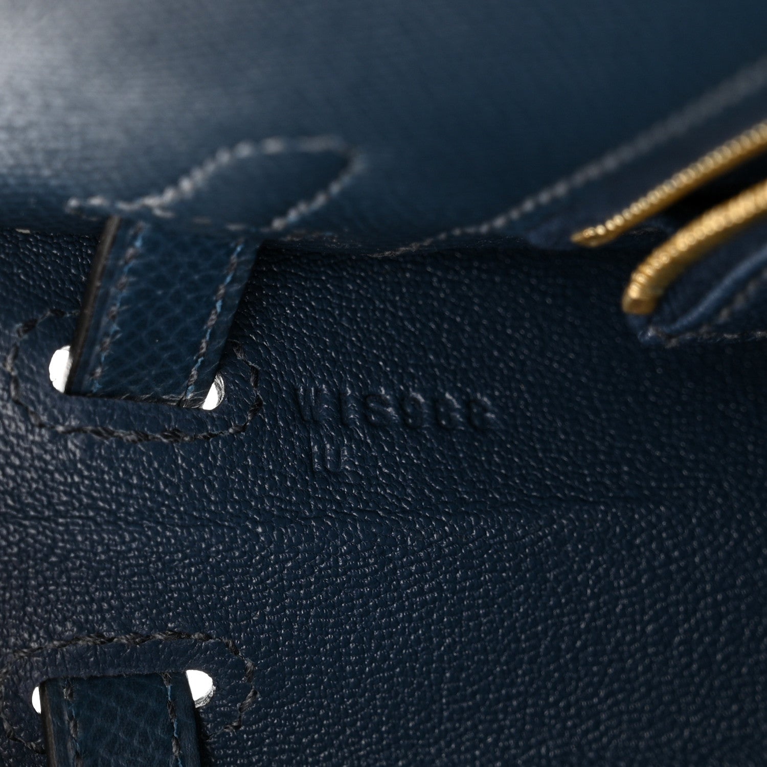 Hermes Epsom Kelly Sellier 25 Bleu Nuit 7 of 12