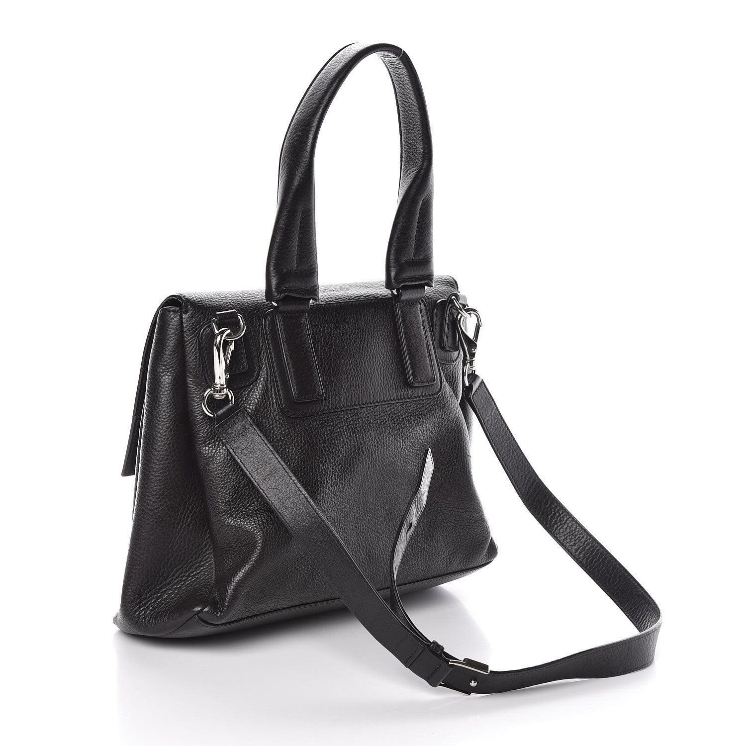 Givenchy Calfskin Small Pandora Pure Flap Bag Black 3 of 10