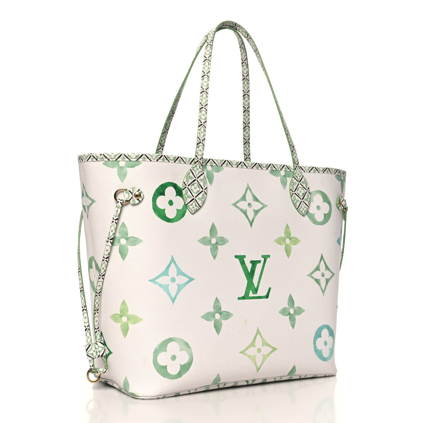 Monogram Giant By The Pool 2.0 Neverfull MM Jade