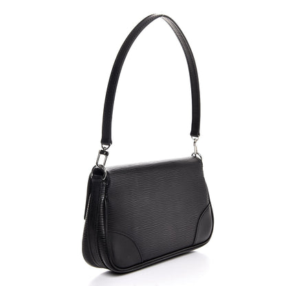 Louis Vuitton Epi Segur Pochette Black 3 of 7