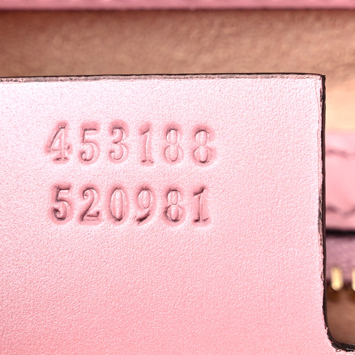 Gucci Guccissima Signature Small Padlock Top Handle Bag Rose Baby Candy 6 of 9