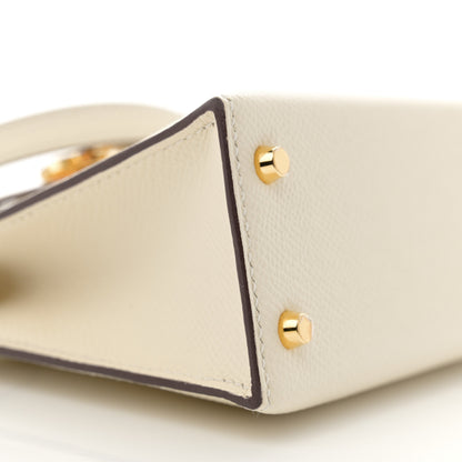 Hermes Epsom Mini Kelly Sellier 20 Nata 9 of 11