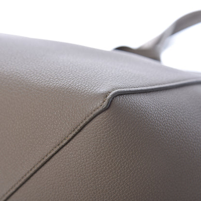 Celine Soft Grained Calfskin Small Belt Cabas Phantom Taupe 11 of 13