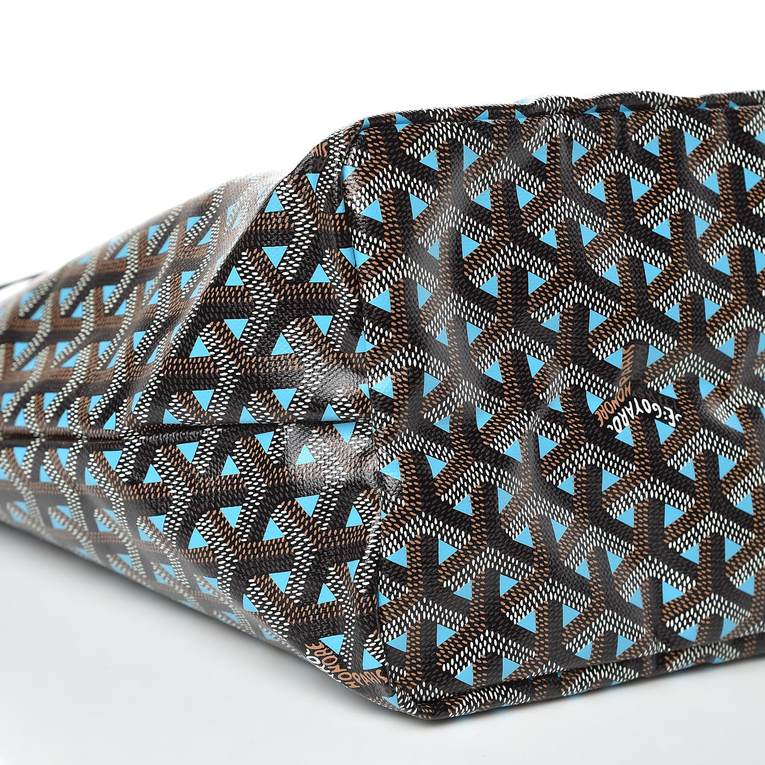 Goyard Goyardine Saint Louis Claire Voie PM Black Blue 9 of 12