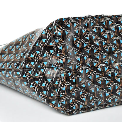 Goyard Goyardine Saint Louis Claire Voie PM Black Blue 9 of 12