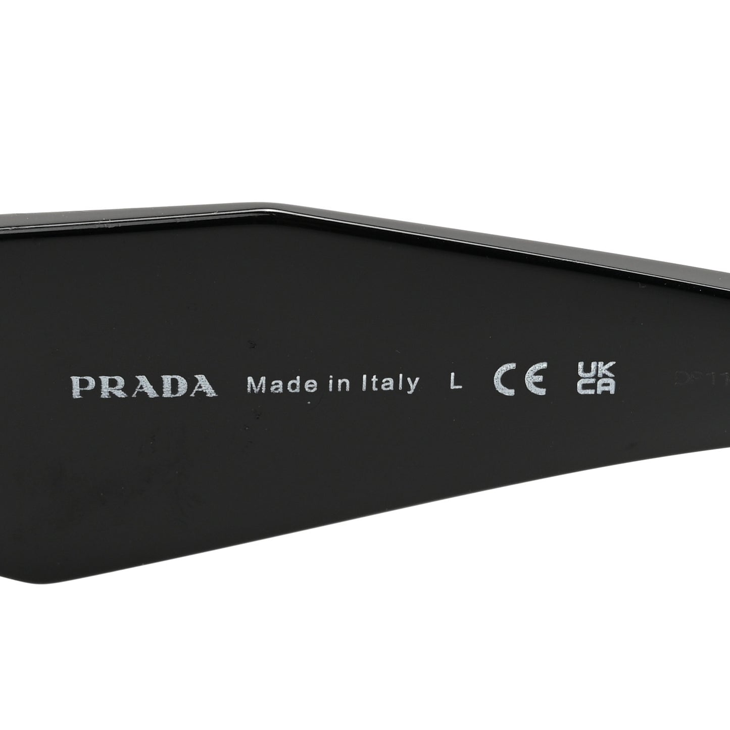 Acetate Symbole Sunglasses SPR 17W Black