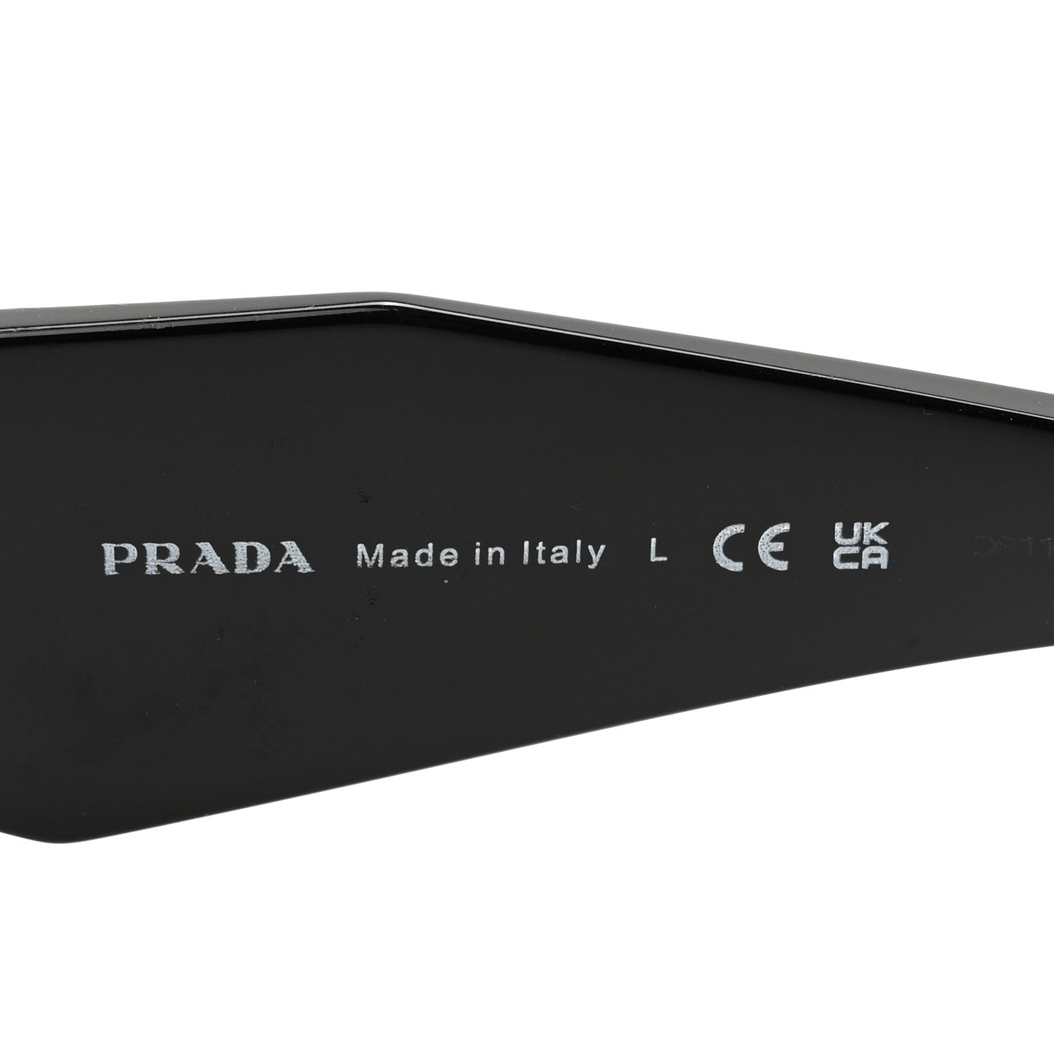 Prada Acetate Symbole Sunglasses SPR 17W Black 6 of 8