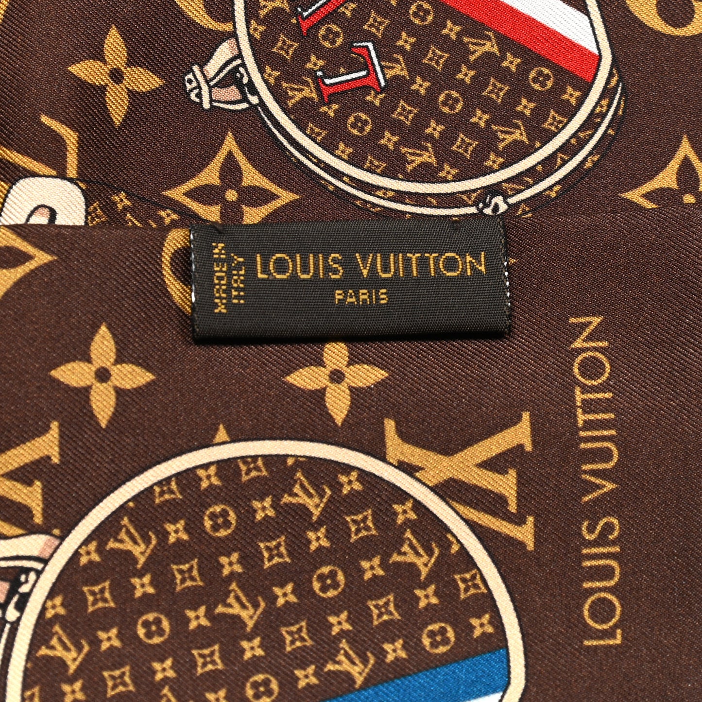 Silk Monogram Trunks Bandeau