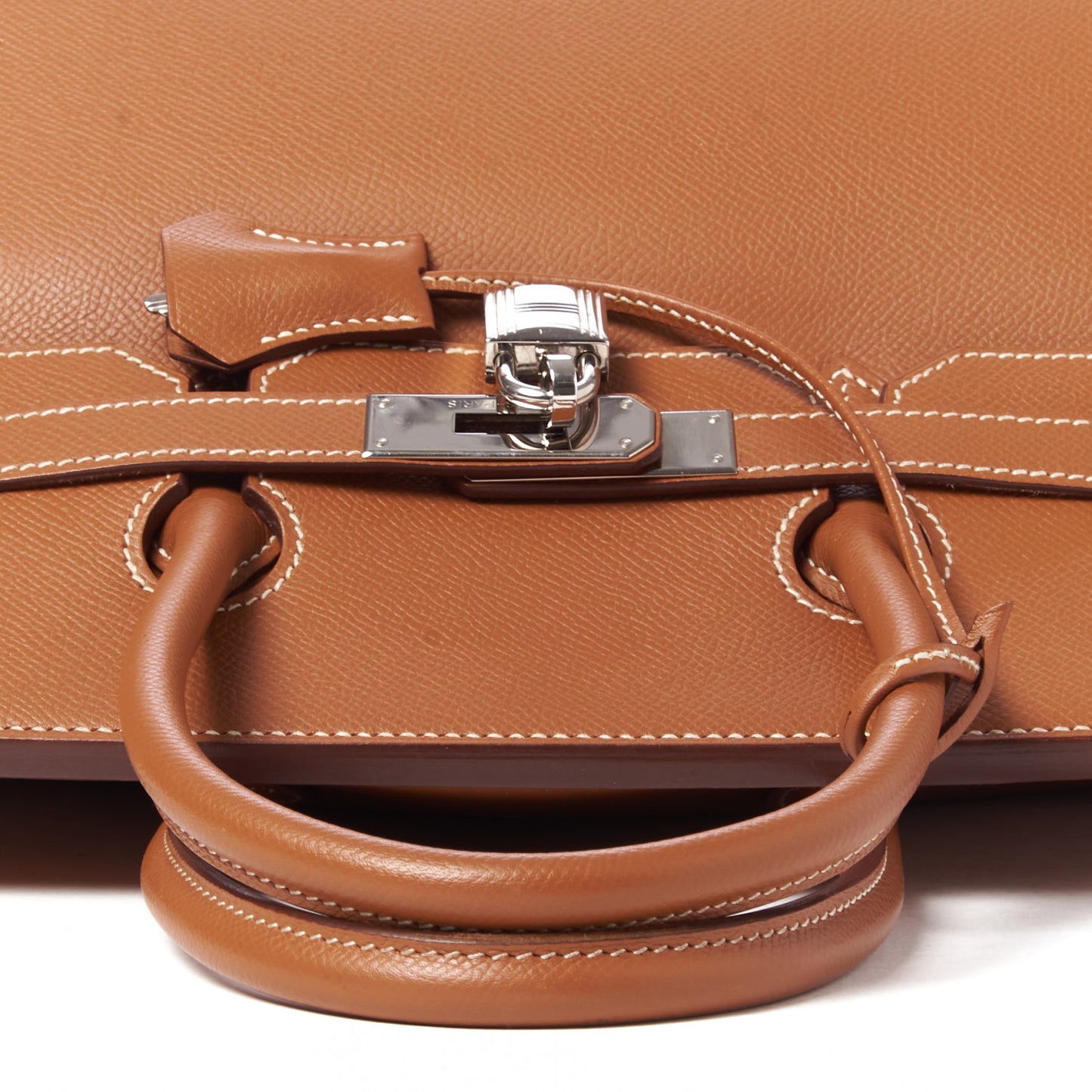 Epsom Birkin 35 Gold