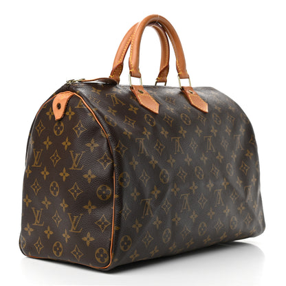Louis Vuitton Monogram Speedy 35 3 of 9