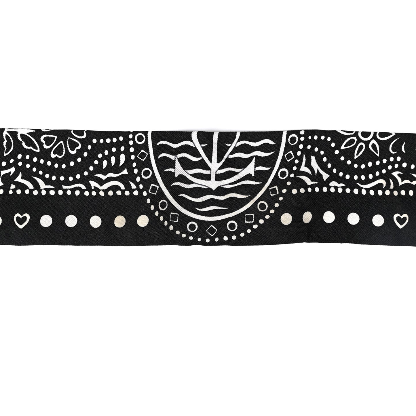 Silk Entre Ciel Et Mer Twilly Black White