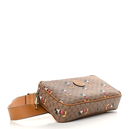 Gucci X DISNEY Mini Vintage GG Supreme Monogram Mickey Mouse Small Belt Bag Beige Vintage Sun Oil 4 of 10