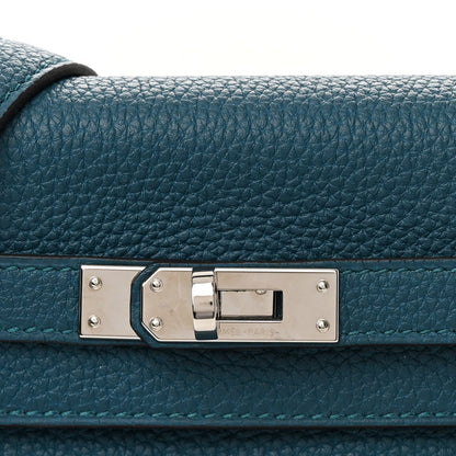 Hermes Togo Kelly Retourne 25 Vert Bosphore 8 of 13