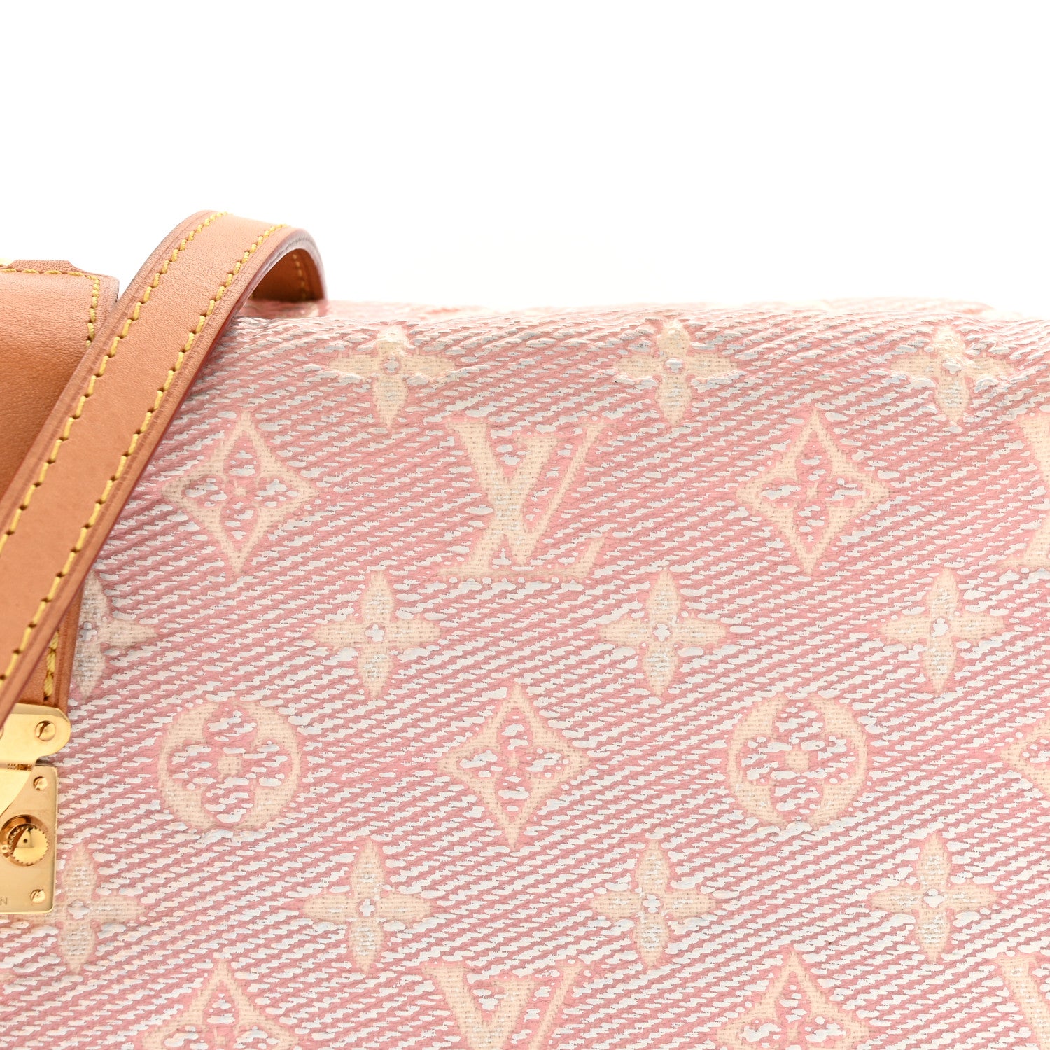 Louis Vuitton Monoglam Side Trunk Rose 7 of 12