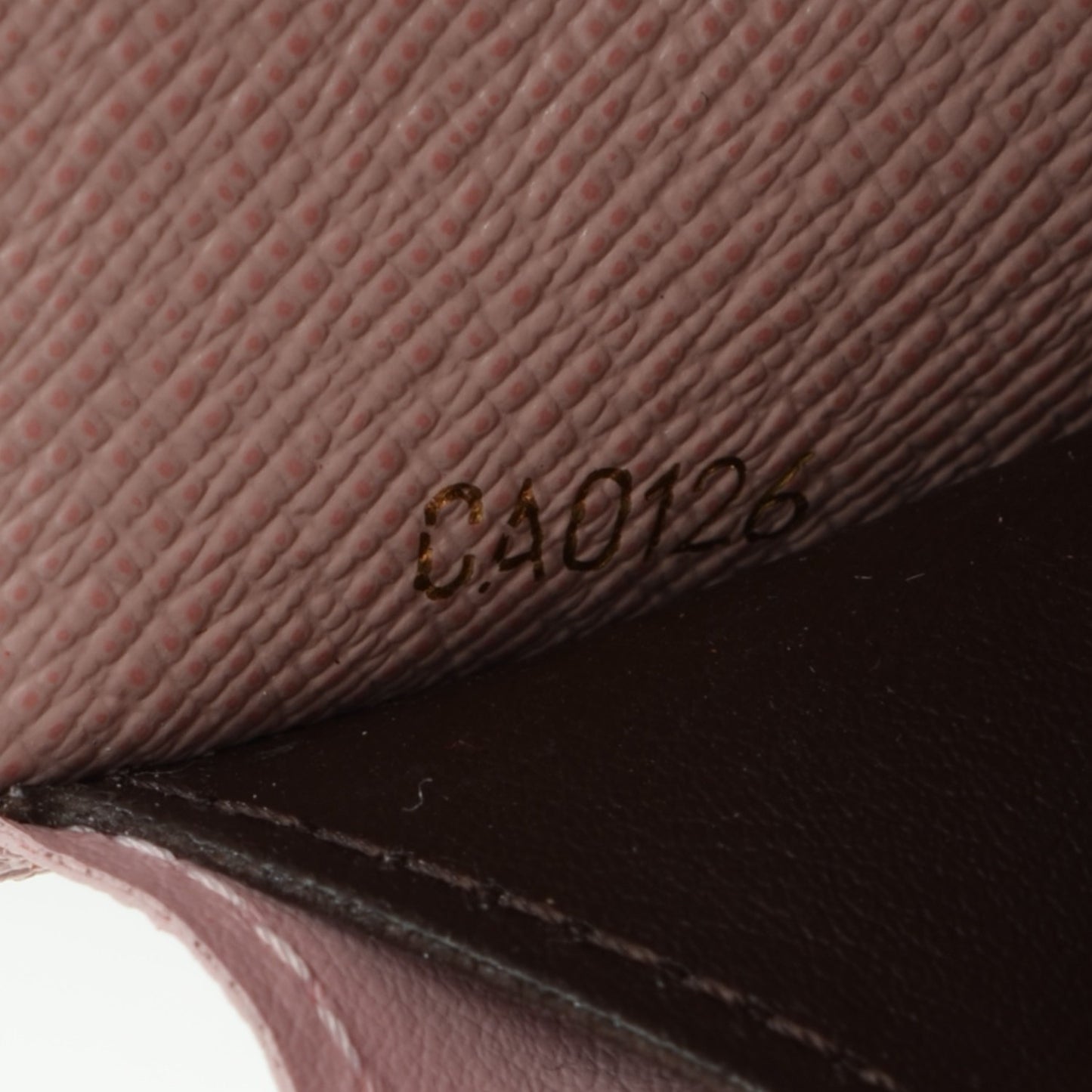 Monogram Emilie Wallet Rose Ballerine