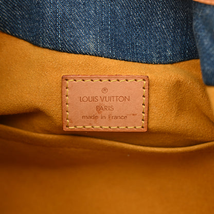 Louis Vuitton Monogram Denim Pleaty Blue 6 of 13