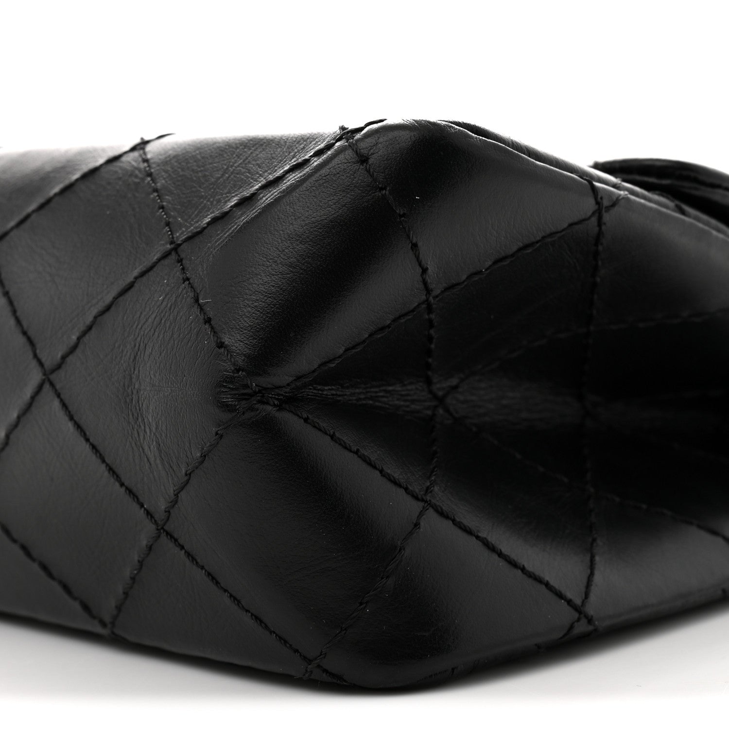 Chanel Aged Calfskin Quilted 2.55 Reissue 226 Flap Black 10 of 11