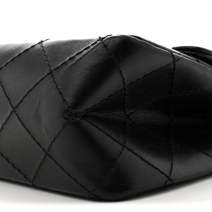 Chanel Aged Calfskin Quilted 2.55 Reissue 226 Flap Black 10 of 11