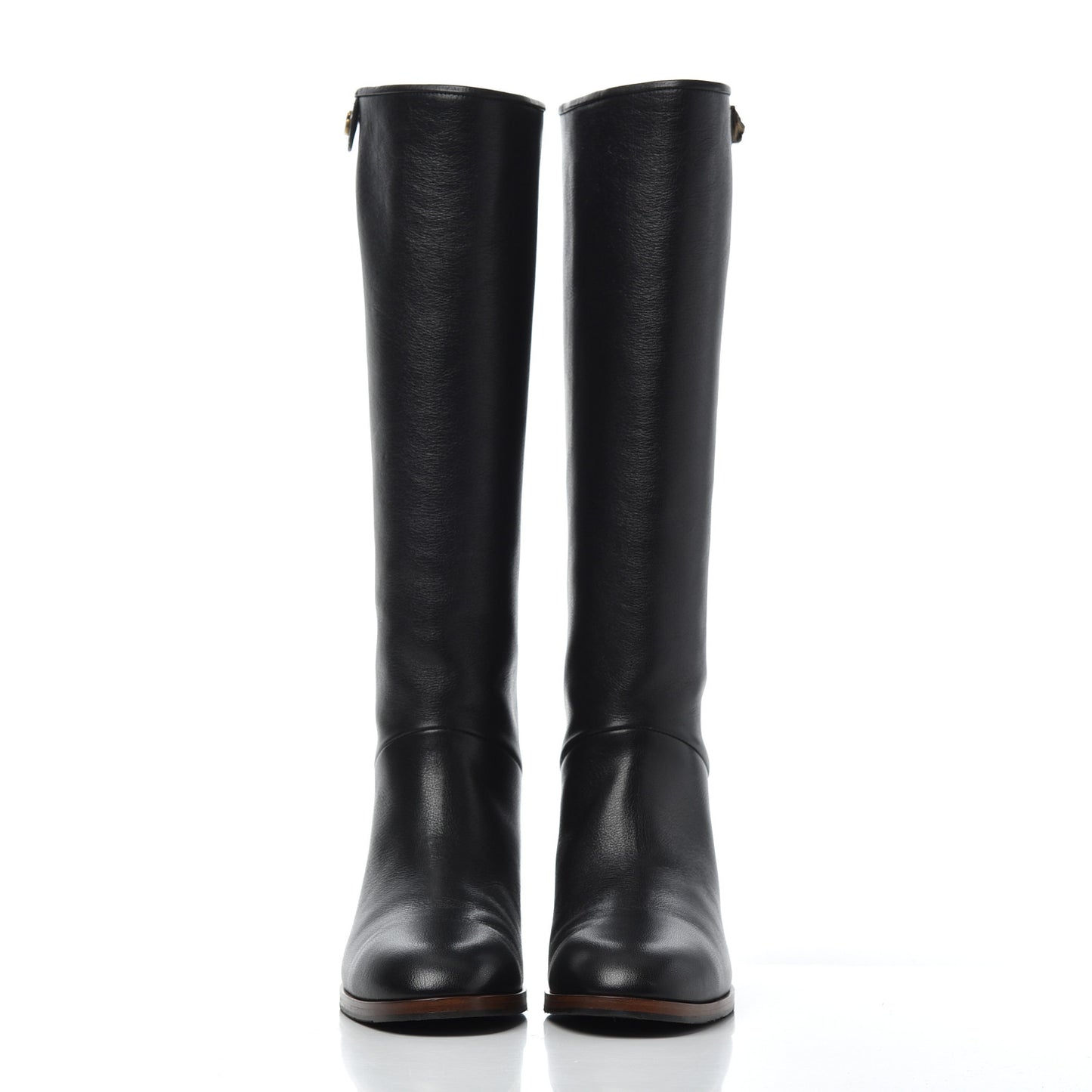 Calfskin Piuma Lux Energy High Boots 37 Black