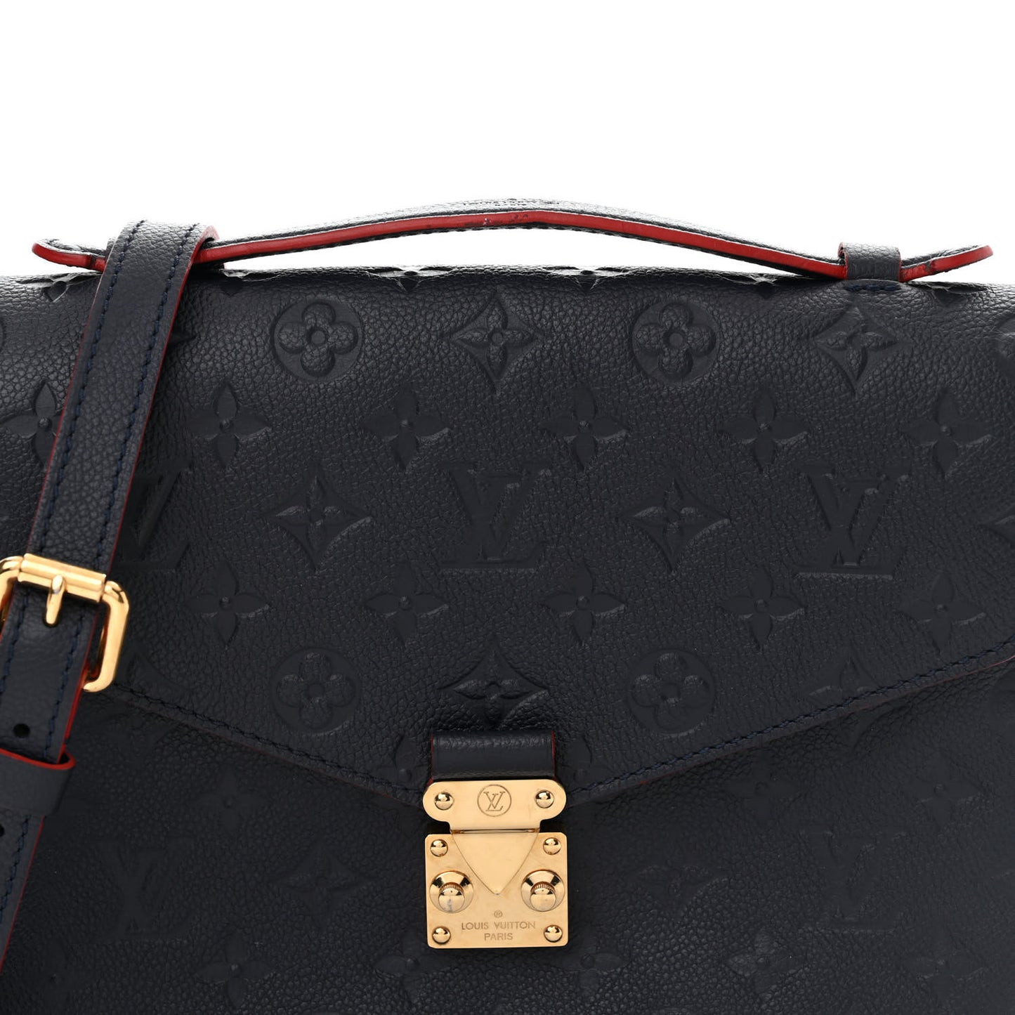 Empreinte Pochette Metis Marine Rouge