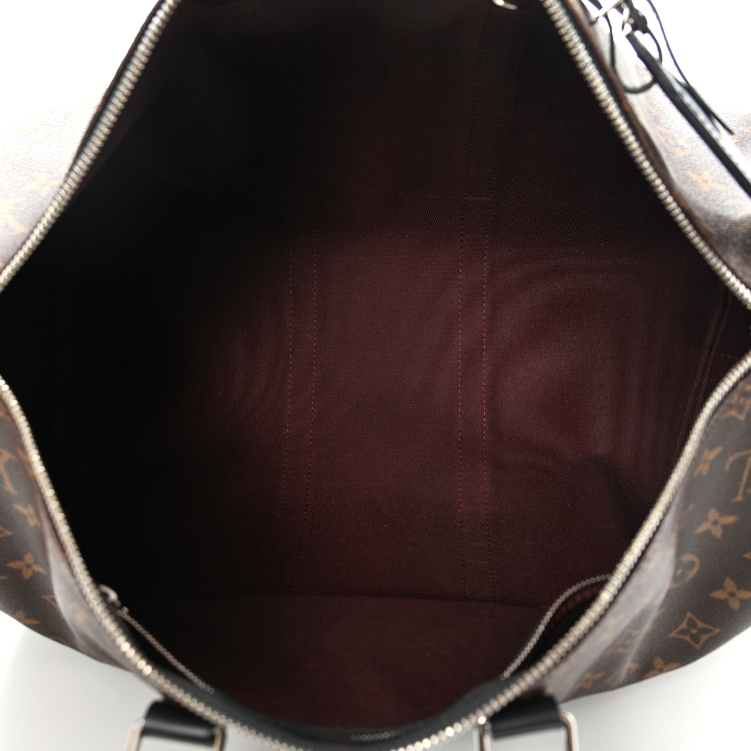 Louis Vuitton Monogram Macassar Keepall Bandouliere 45 5 of 13