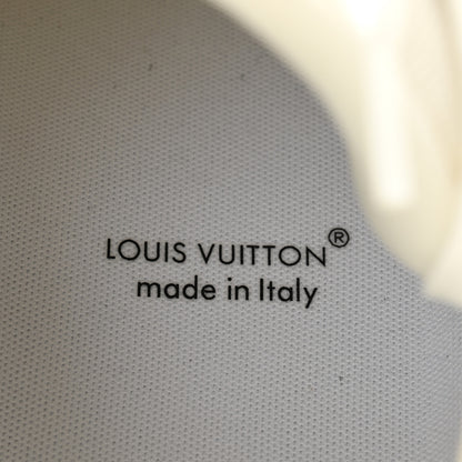 Louis Vuitton Calfskin Monogram Crystal Mens LV Trainer Sneakers 9.5 Black 6 of 9