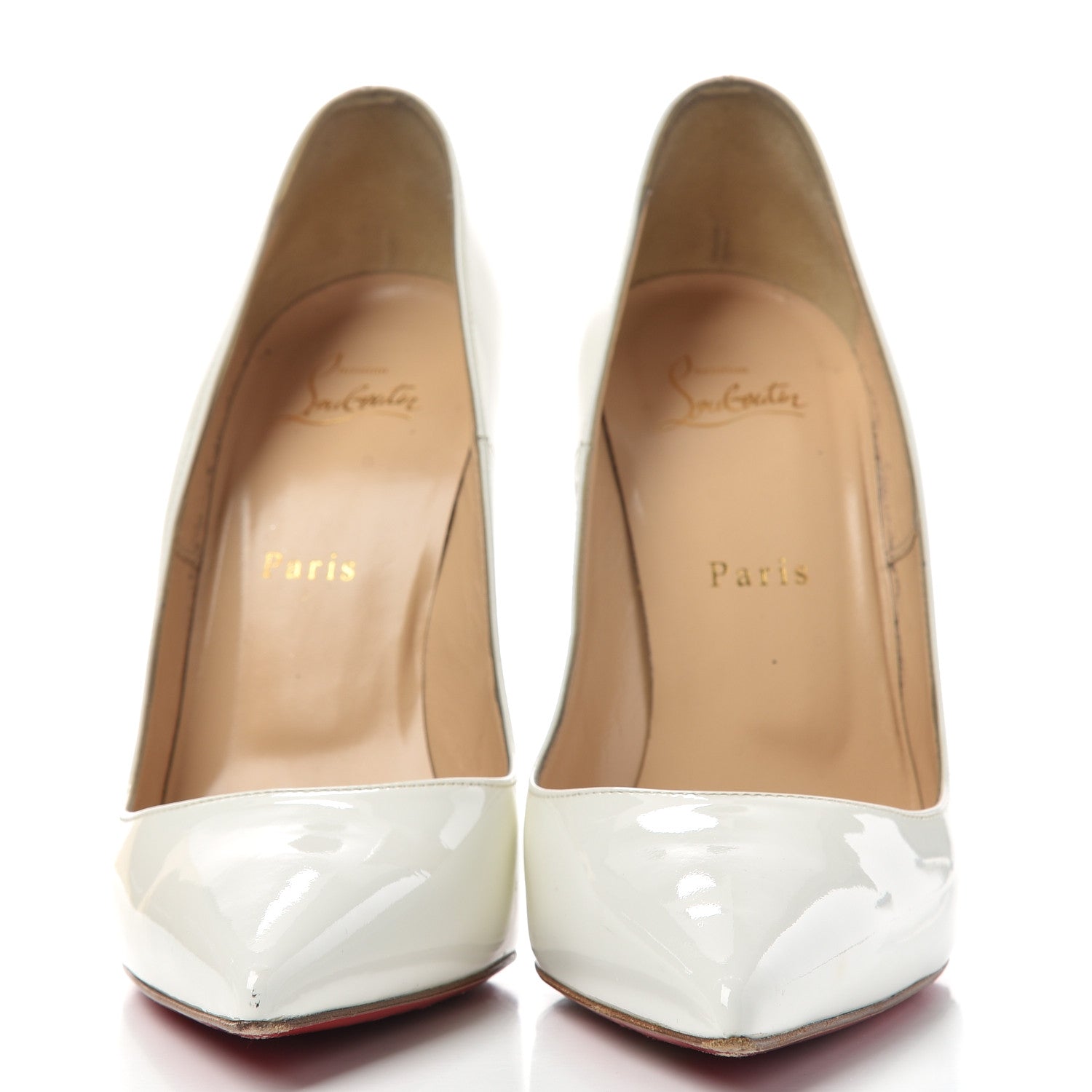 Christian Louboutin Patent So Kate 120 Pumps 39.5 Latte 2 of 10