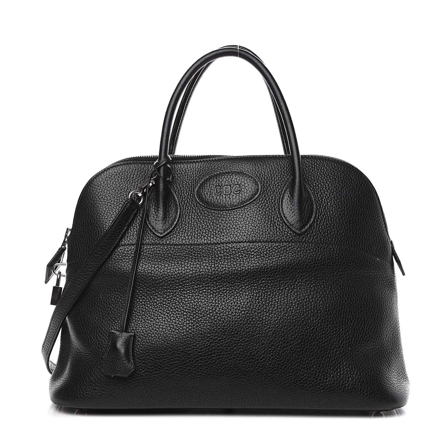 Hermes Taurillon Clemence Bolide 35 Black 1 of 12