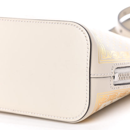 Gucci X SEGA Calfskin GUCCY Stars Mini Dome Shoulder Bag Mystic White Gold 9 of 9