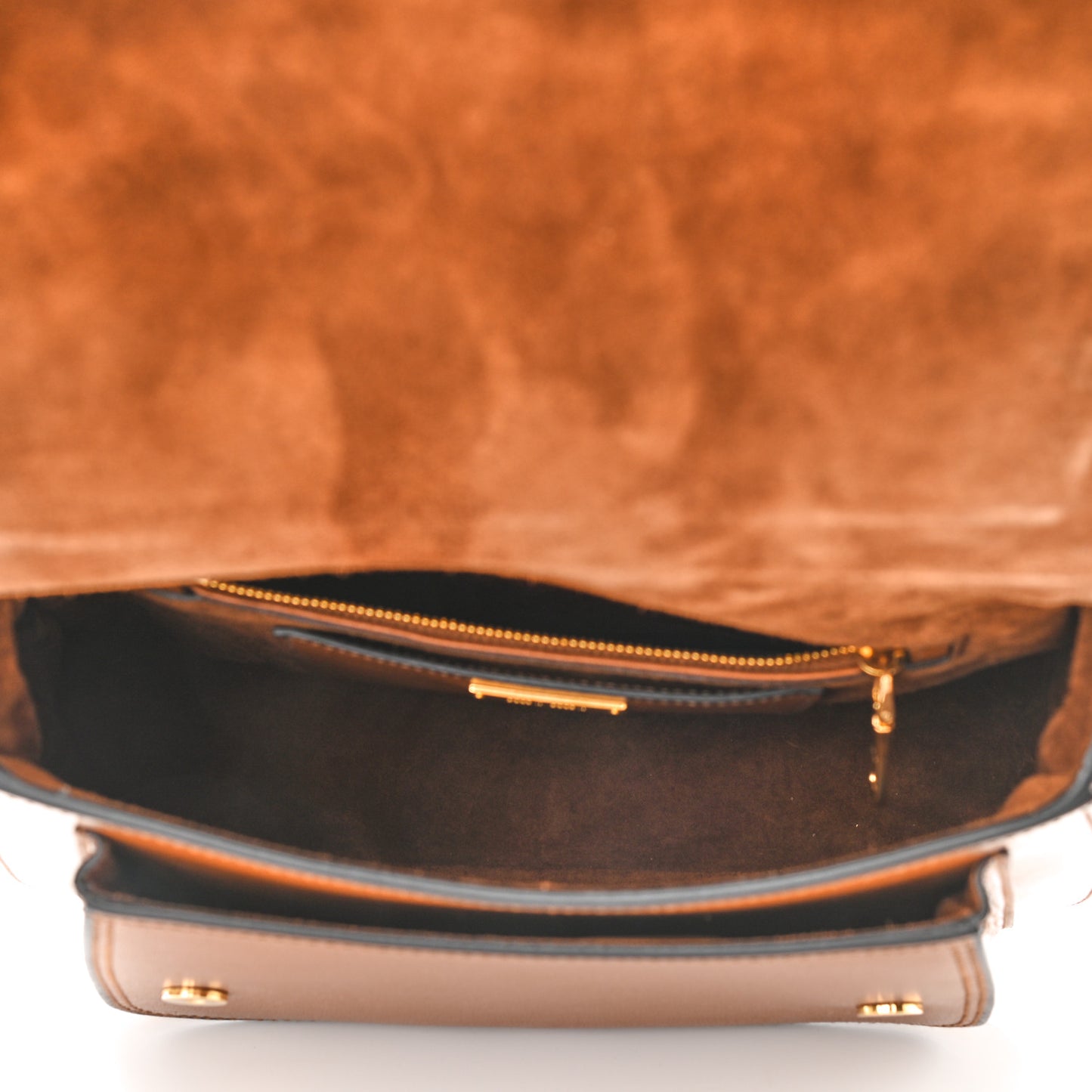 Goatskin Madras Dahlia Satchel Brandy