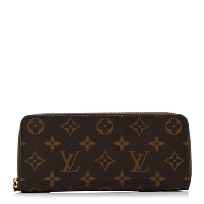 Louis Vuitton Monogram Clemence Wallet Fuchsia 1 of 8
