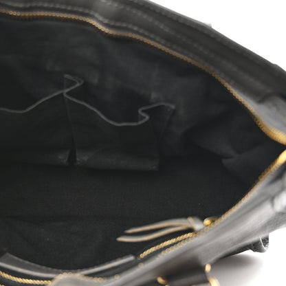 Balenciaga Chevre Gold Metallic Edge Hardware S City Gris Acier 6 of 14