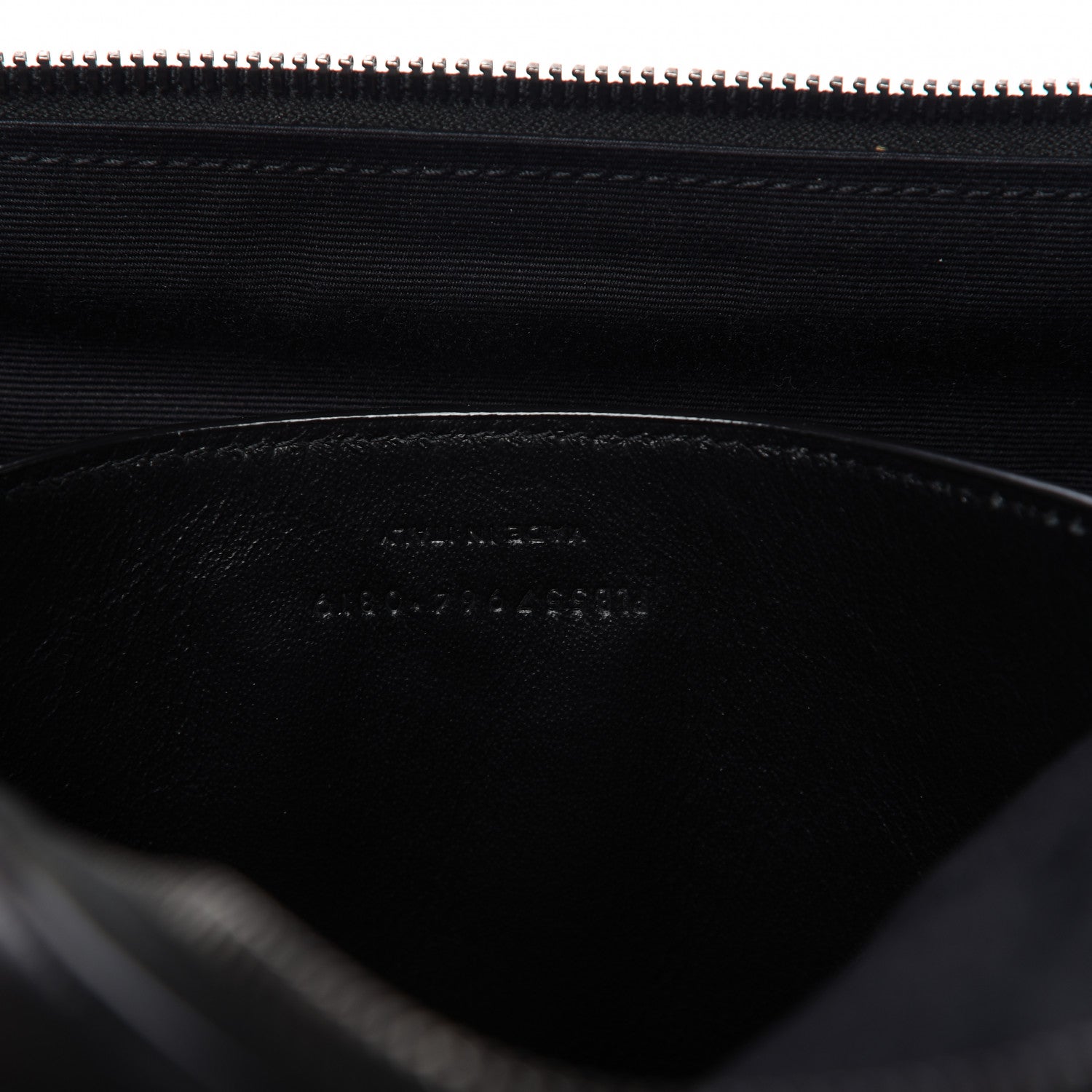 Saint Laurent Lambskin Subway Belt Bag Black 9 of 10