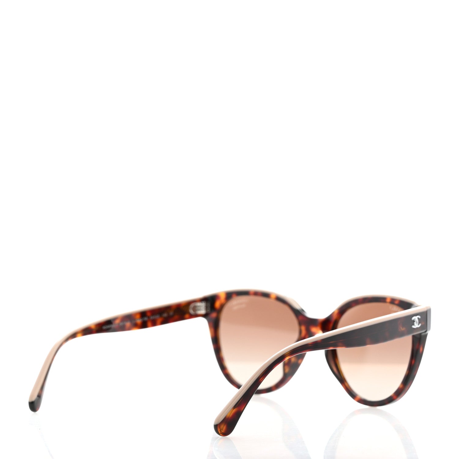 Chanel Acetate CC Butterfly Sunglasses 5414-A Tortoise 4 of 8